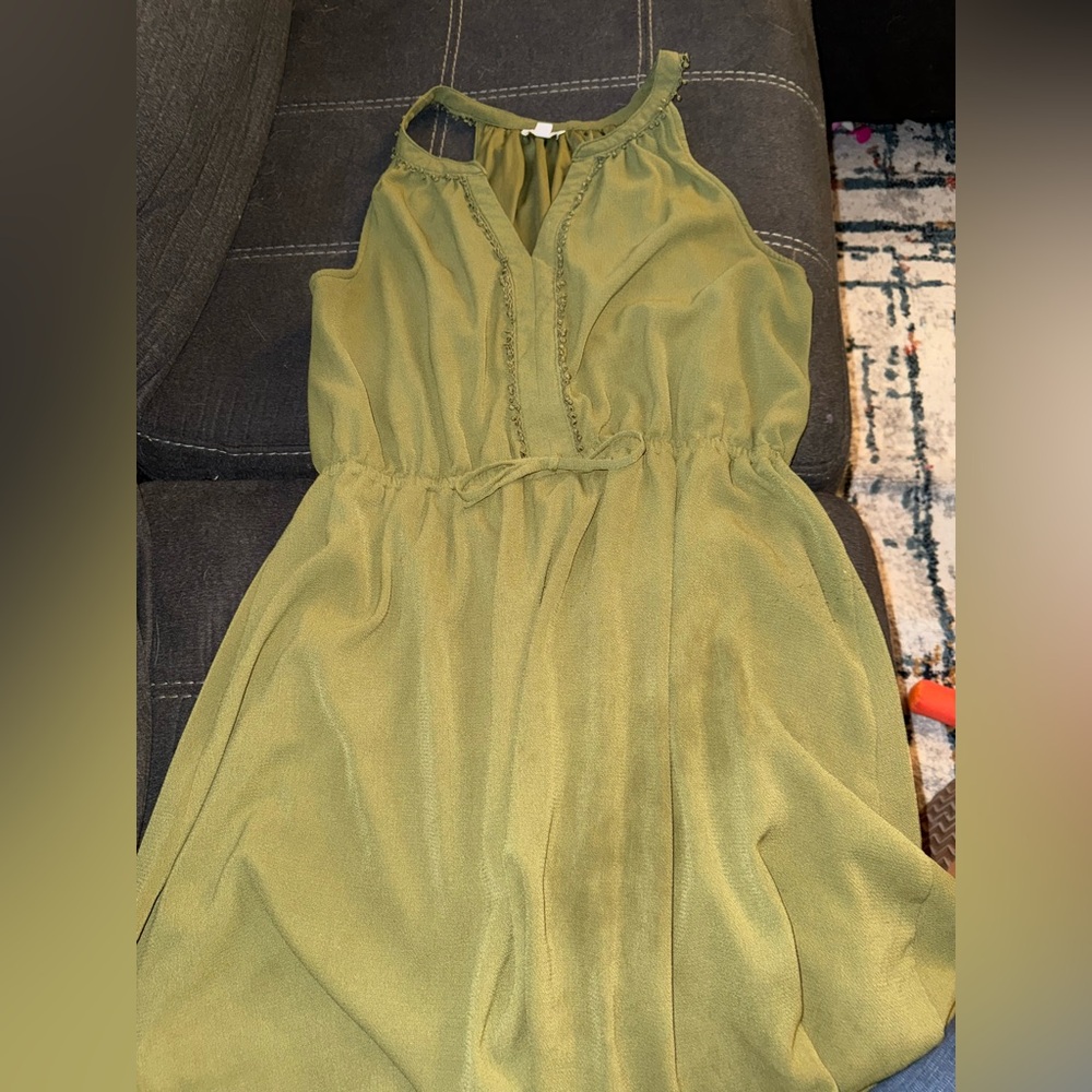 C Olive Dress